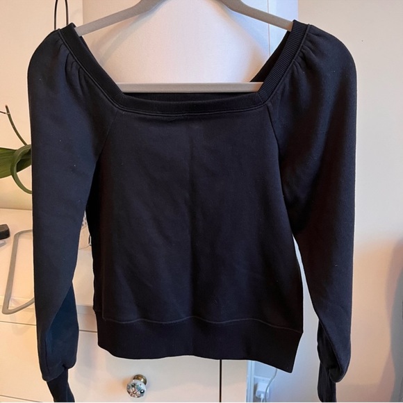 REBECCA MINKOFF | Ariel Sweatshirt in Black - Picture 4 of 6